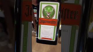 JAGERMEISTER LIQUEUR  56 BOTANICALS  MADE IN GERMANY  Liquor verse reels views ytshorts [upl. by Patin239]