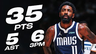 Kyrie Irving Heats Up In Minnesota For 35 PTS 6 THREES  October 29 2024 [upl. by Frear]