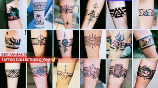 Top 30 Armbands tattoo Collection  Armband tattoos for men  Armband tattoo designs [upl. by Esertak]