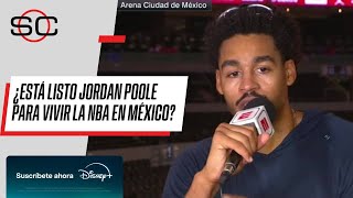 ¡JORDAN POOLE EN SC  El jugador de WIZARDS prueba MÉXICO previo al NBA MEXICO CITY GAME 2024 [upl. by Whitcomb]