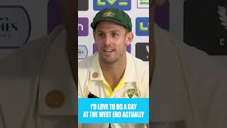 Headingley crowd Mitchell Marsh has a request for you 😬 [upl. by Stonwin462]