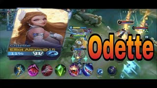 The mage and support Odette  mobile legends [upl. by Ahsiekal]