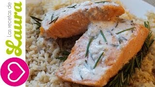 Como hacer SALMON al romero DELICIOSO Y FACIL  Comida Saludable [upl. by Nalrah536]