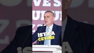 💥 Hacıosmanoğlundan istifa iddialarına yanıt futbol haber gündem football [upl. by Boeke]