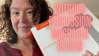 Cotsoco Massage Gun Review amp Unboxing [upl. by Sagerman]