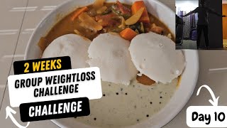 10 ദിവസം😍  Weight Loss amp Habit Building Challenge trending viral intermittentfast [upl. by Ahsinid]