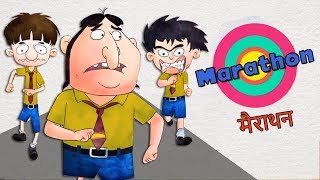 Marathon  Bandbudh Aur Budbak New Episode  Funny Hindi Cartoon For Kids [upl. by Leinoto804]