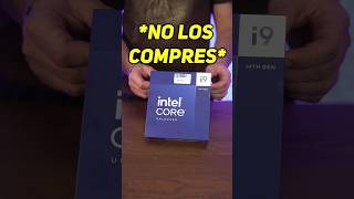 YA NO COMPRES ESTOS PROCESADORES DE INTEL cpu pcgamer pcgaming [upl. by Valeta]