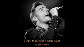 Shane Filan  Amazed with Lyrics Acoustic Live [upl. by Aynot]