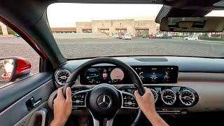 Mercedes Benz A200 Sport 2019  4K POV Drive Test [upl. by Brittney]