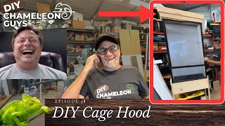 DIY chameleon cage hood [upl. by Shaikh]