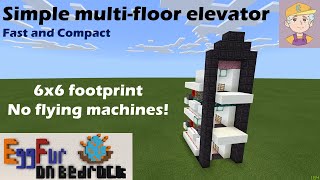 Broken in 11730 Bedrock Multifloor elevator 117 fast simple expandable and compact [upl. by Swart]