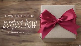 How to Tie the Perfect Bow [upl. by Cal]