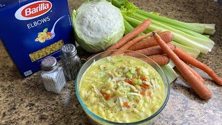 How to make Filipinos famous Sopas  Comfort food  creamy chicken soup  iKuzeena [upl. by Nesnaj]