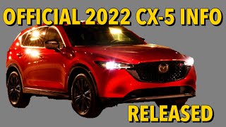 OFFICIAL 2022 MAZDA CX5 Updates amp Changes Press Photos [upl. by Ylyl]