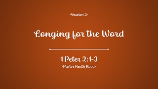 E02 October 2024 SGBF Pastors Fellowship  Longing for the Word  Heath Hood [upl. by Omissam]