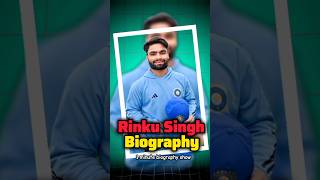 Rinku Singh 1 minute Biography happybirthday rinkusingh biography [upl. by Norwood]