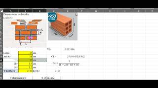 Calculo de peso de muros por metro lineal [upl. by Mullen]