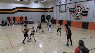 Abby Vs Stratford 7th grade Basketball 23 [upl. by Raycher]