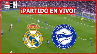 🔴 REAL MADRID vs ALAVES EN VIVO 🔴 JUEGA MBAPPE LA LIGA ESPAÑOLA 🏆FECHA 7 [upl. by Olonam524]