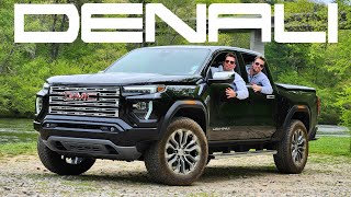 HANDSOME BLING  Is the NEW 2023 GMC Canyon Denali a Truly Luxurious MidSize Truck 54k [upl. by Harneen]