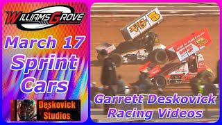 Williams Grove Speedway  March 17 2024 Sprint Cars FULL RACE [upl. by Asiram]