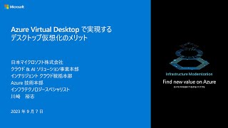 Azure Virtual Desktopで実現するデスクトップ仮想化のメリット – winsqlbc202310 [upl. by Zednanref]