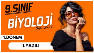 9 SINIF BİYOLOJİ 1 DÖNEM 1 YAZILI  YENİ MÜFREDAT20242025 yazılıvideolar [upl. by Leandre]