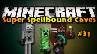 Minecraft Super Spellbound Caves Ep 31  quotBLIND DROPquot HD [upl. by Loydie273]