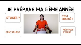 JE PREPARE MA 5 EME ANNEE Médecine  modules  supports  contrôles [upl. by Portingale]