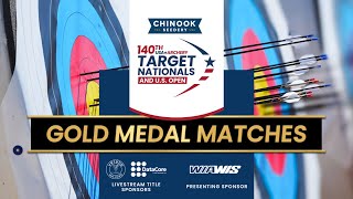 Chinook Seedery 140th USA Archery Target Nationals and US Open Gold Medal Match  2 [upl. by Hoes]