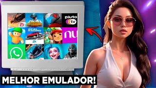 SAIU NOVA VERSÃO DO MELHOR Emulador de ANDROID pra PC  TUTORIAL COMPLETO  TEST [upl. by Thurmann678]