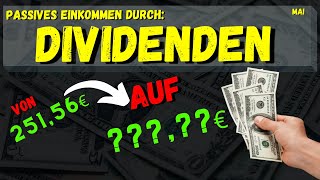 Angestellt und Passives Einkommen durch Aktien  Ich Kaufe Einkommen  Update Dividenden Mai 2024 [upl. by Elga]