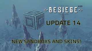 Besiege Update 14 03 New Sandbox modes and Skins [upl. by Melar]