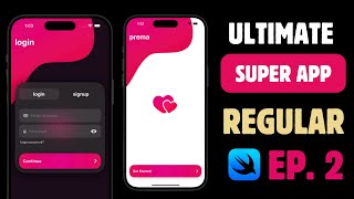 BUILD THE ULTIMATE SUPER APP TO MASTER SWIFTUI  FIREBASE  EPISODE 2  FIREBASE AUTH 1 [upl. by Eudo456]