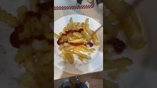 Make fries with me 🍟food foryou youtubeshorts [upl. by Yerocal]