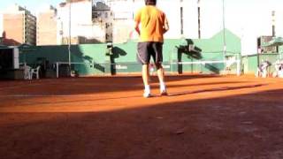 Tenis  Entrenamiento de control y profundidad  Tennis training [upl. by Shaw882]