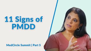 The 11 Traits of PMDD vs Depression  MedCircle x Dr Ramani [upl. by Belia787]