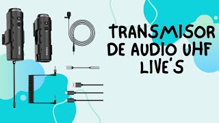 TRANSMISOR DE AUDIO BAOMIC [upl. by Nanji]