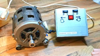 How to Connect Brushless Washing Machine Motor on 2 speed and Reverse Rotation [upl. by Dever]