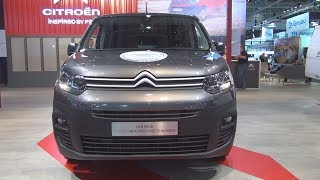 Citroën Berlingo Transline BlueHDi 130 SampS EAT8 Panel Van 2019 Exterior and Interior [upl. by Nitsej468]