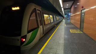 transperth B series departing Perth underground [upl. by Ominorej]