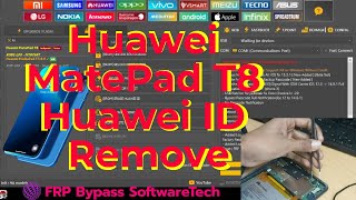 Huawei MatePad T8 Huawei ID Remove UnlockTool  Huawei Tab KOB2L09 Huawei id Remove Test Point [upl. by Oidivo]