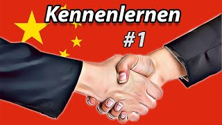 Chinesisch lernen für Anfänger  Lektion kennenlernen und begrüßen Teil 1  DeutschChinesisch [upl. by Ellahcim]