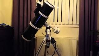 Skywatcher 200p 8quot telescope controlled by stellarium software [upl. by Gwenni422]