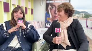 Interview de Garance Marillier et Marinette Pichon pour le film quotMarinettequot [upl. by Anjanette242]