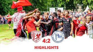 XXLHIGHLIGHTS  Greifswalder FC  FC Hertha 03 Zehlendorf  NOFVOberliga Nord Saison 2122 [upl. by Iseabal]