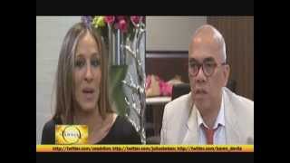 Boy Abunda chats with Sarah Jessica Parker [upl. by Dotti299]