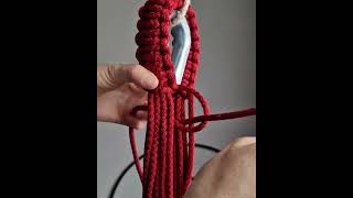 Makrome salıncak tepesi yapımı hızlandırılmış makrome salıncak macrame makrome diy [upl. by Anniala450]