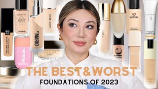 2023年度最爱粉底液amp最不爱粉底液 The Bestamp Worst Foundations of 2023 [upl. by Milicent]